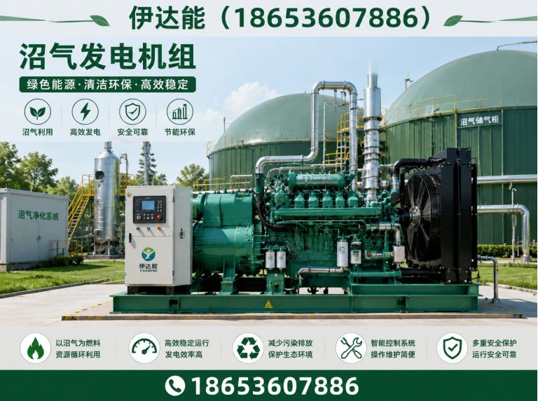 高密市天然气发电机组展示图